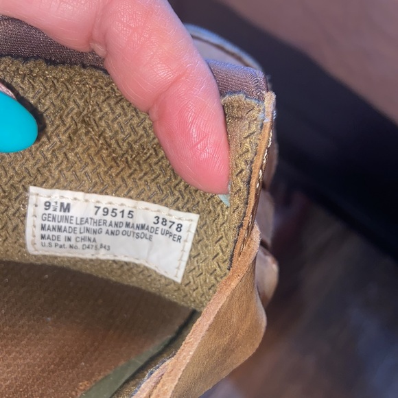 Timberland Men’s Brown Leather Slip On Shoe-Size 9.5 - Picture 7 of 10